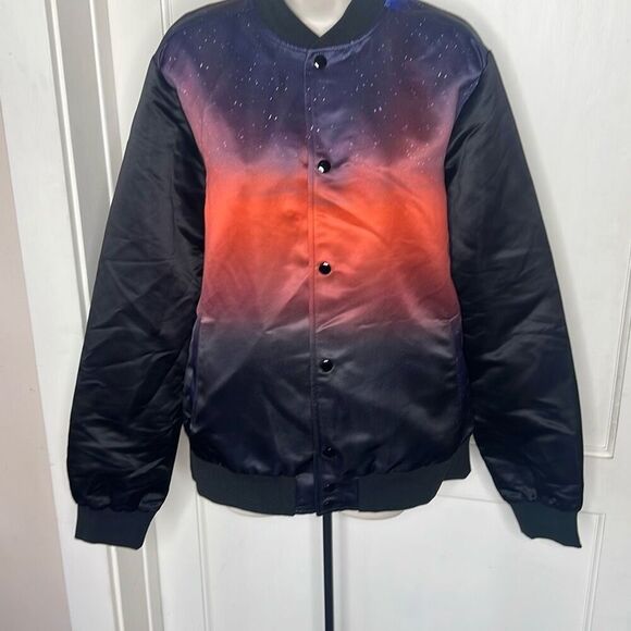 Disney Our Universe Star Wars: The Clone Wars Group Shot Bomber Jacket Unisex Si - Picture 2 of 9